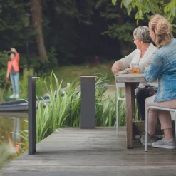 Philips myGarden Bustan pullert 77 cm utendørs IP44 2x4,5W LED - Antrasitt