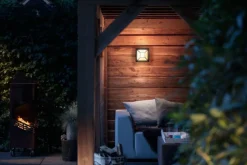 Philips myGarden Drosera vegglampe utendørs IP44 12W LED - Svart