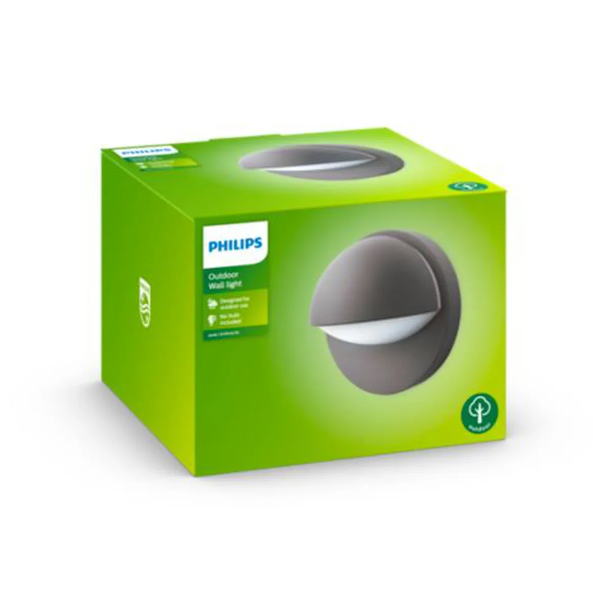 Philips myGarden Juni vegglampe utendørs IP44 E27