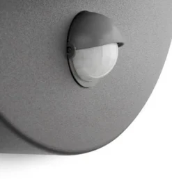 Philips myGarden Juni vegglampe utendørs IP44 E27 m/sensor - Antrasitt
