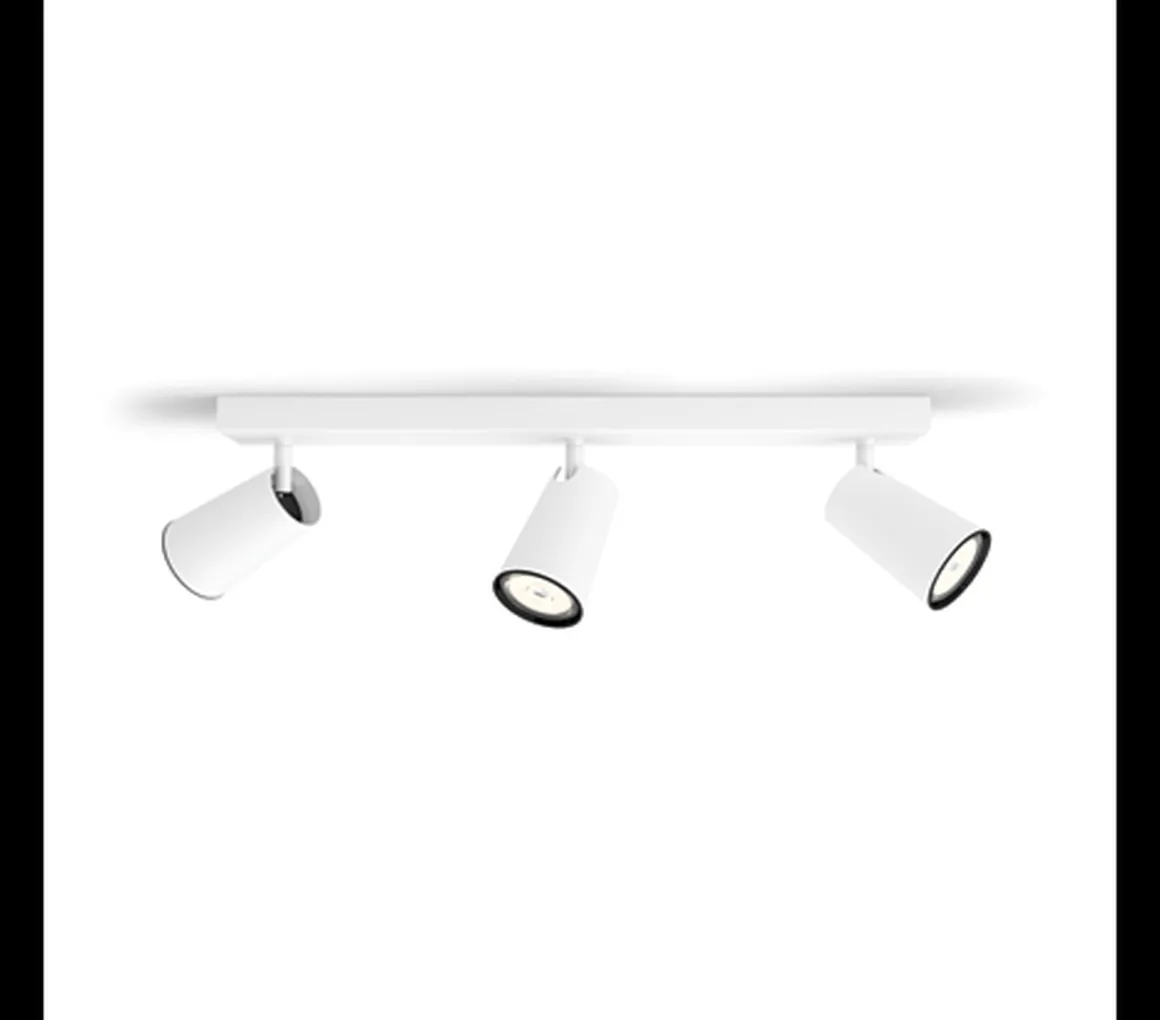 Philips myLiving Paisley med 3 spot GU10