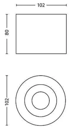 Philips myLiving Phase 1 takspot LED
