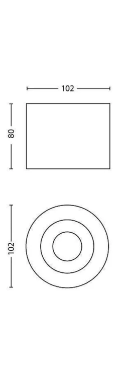 Philips myLiving Phase 1 takspot LED