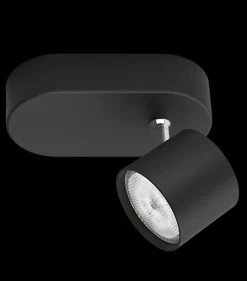 Philips myLiving star tak/ vegglampe 4,5W 2700 Kelvin dimbar - Svart