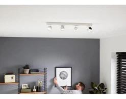 Philips Star Warmglow 4 LED-spot dimbar - Hvit