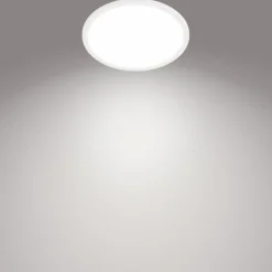 Philips superslim taklampe 25 cm 15W 4000 IP44 Kelvin 3-step dim - Hvit