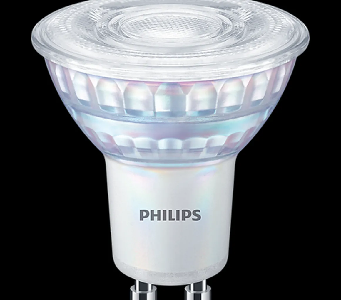 Philips 3,8W (50W), warmglow dimbar GU10 LED RA90, 4 pakning