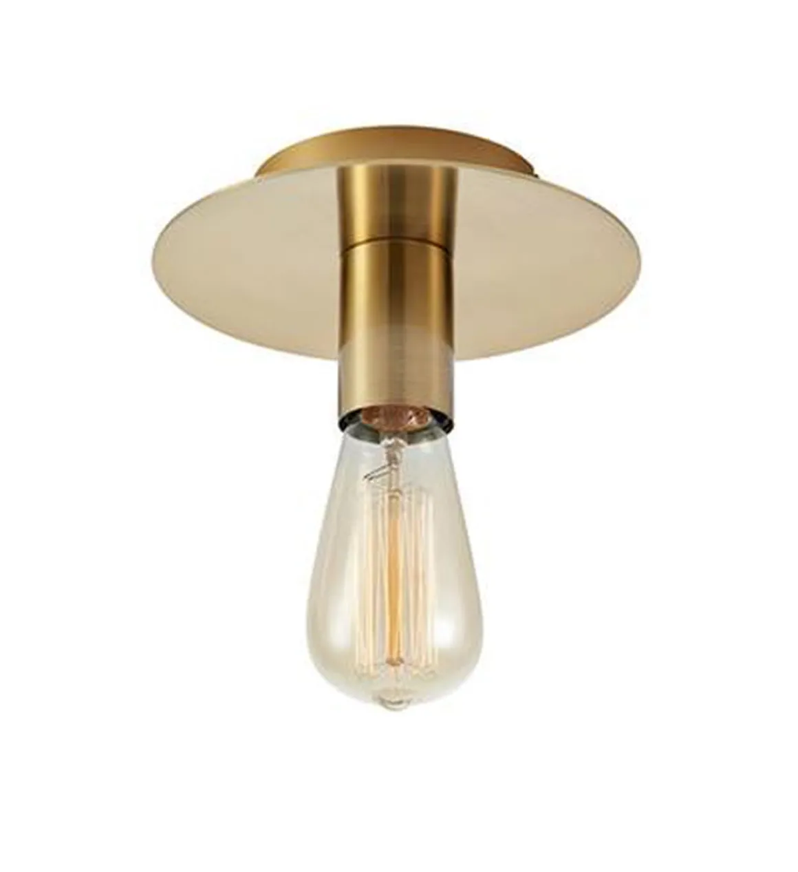 Piatto taklampe - Messingfarget - Messing