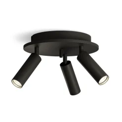 Pipeline rund taklampe 3-lys