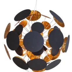 Planet taklampe 50 - SandSvart