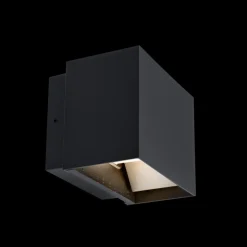 Plaza vegglampe utendørs opp/ned 10W IP65 3000 Kelvin - Svart