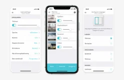 Plejd dimmer LED trådløs Bluetooth, 1-2 pol, 300VA - Hvit