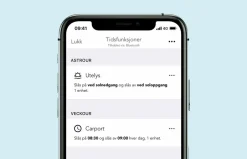 Plejd dimmer LED trådløs Bluetooth, 1-2 pol, 300VA - Hvit