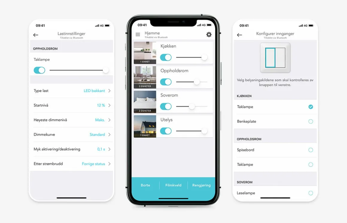 Plejd dimmer 1-2pol 300VA Bluetooth DIM-01-2P