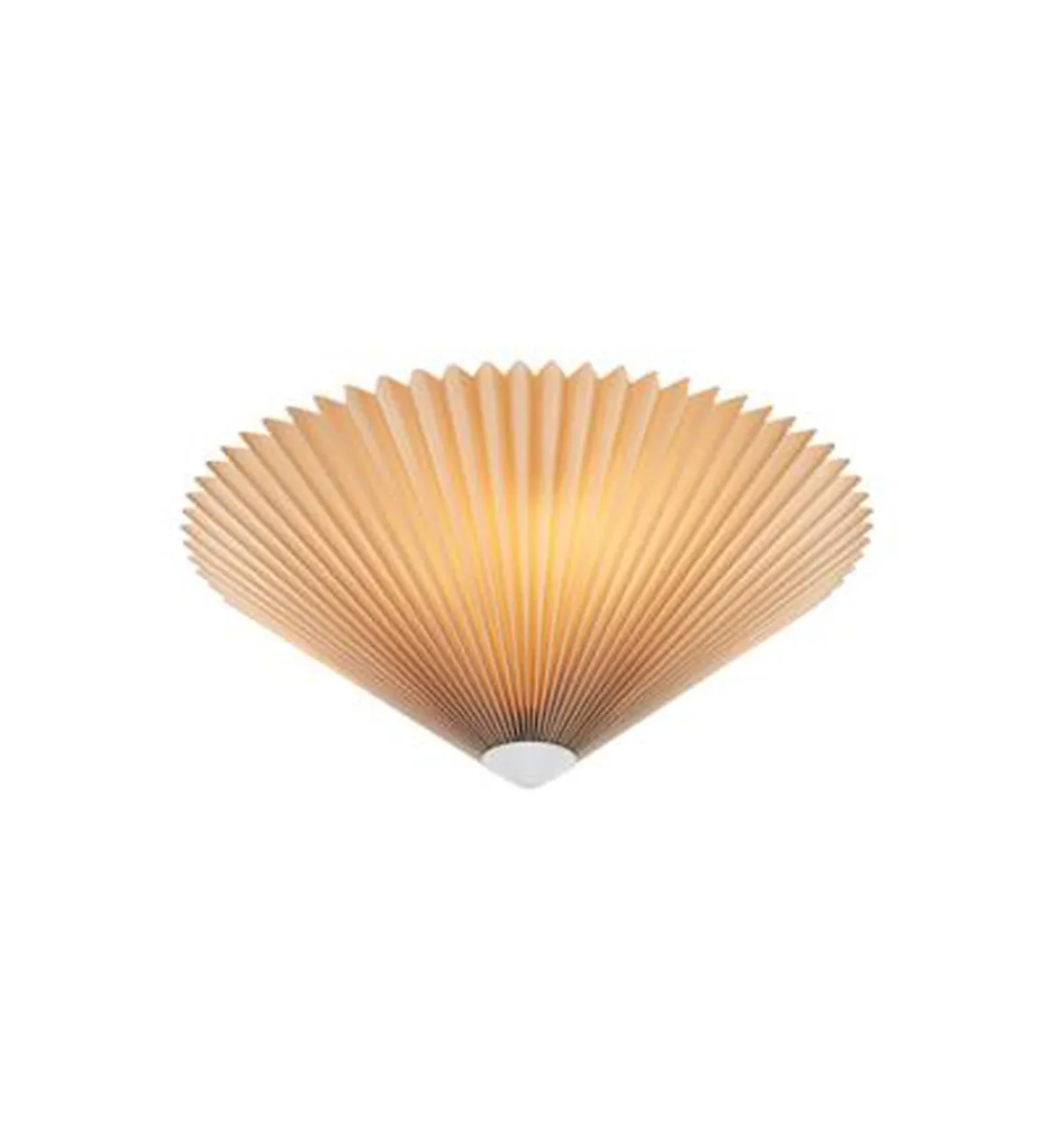 Plisado taklampe 42 - Beige
