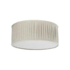 Plissè taklampe 45 - Natur