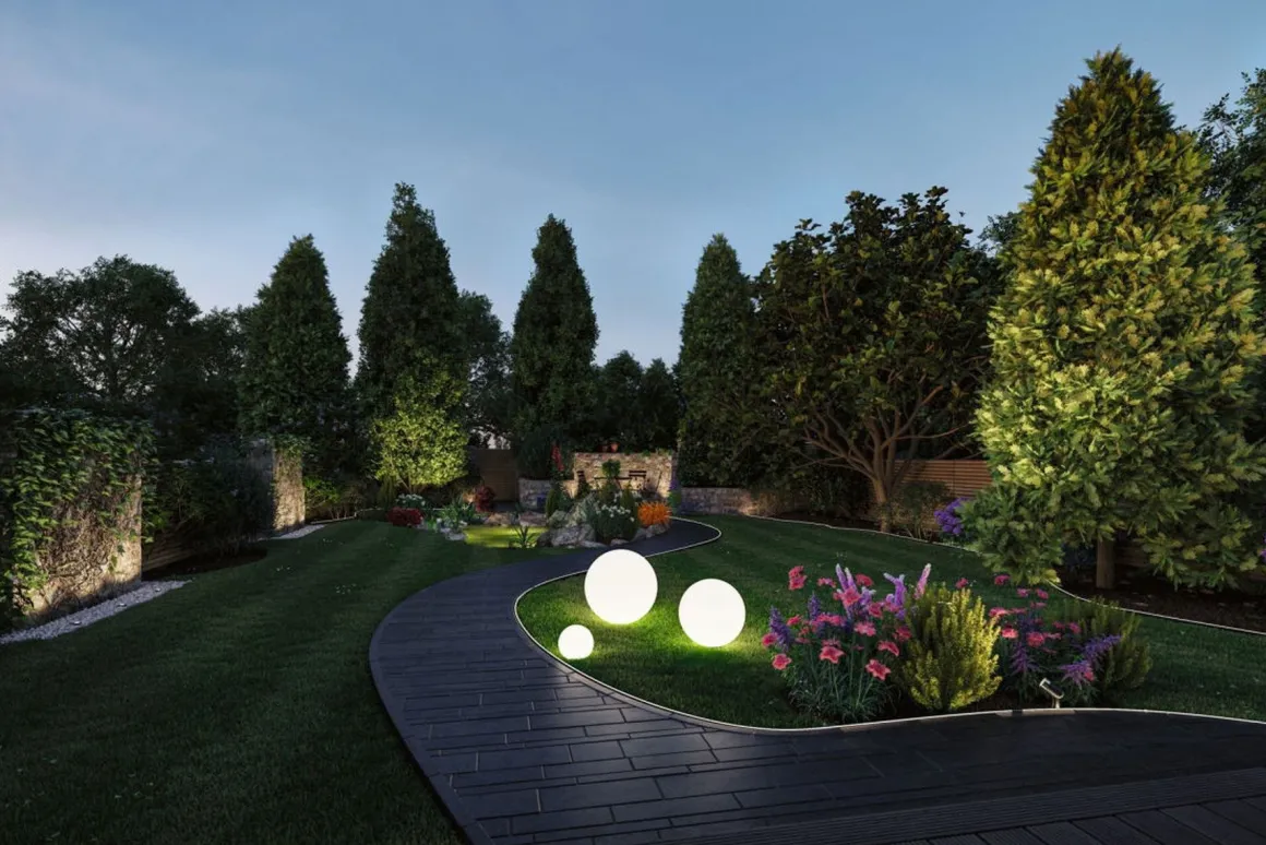 Plug & Shine Globe 50 cm 6,5W 3000 Kelvin IP67 - Med jordspyd