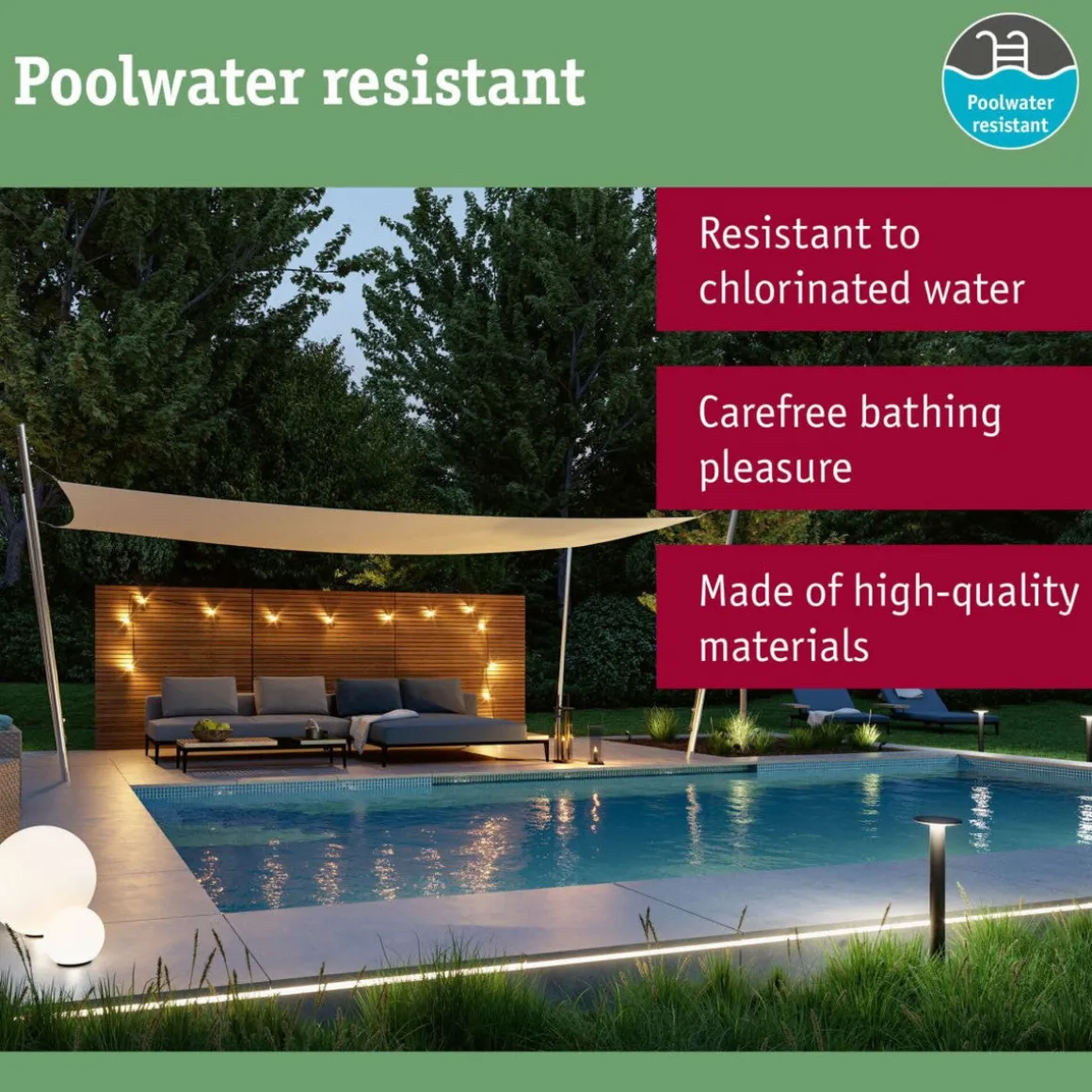 Plug & Shine Globe 50 cm 6,5W 3000 Kelvin IP67 - Med jordspyd