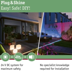 Plug & Shine Led strip profil 50x10,6 mm - 6 pakning