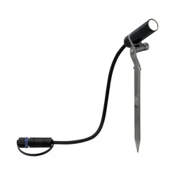 Plug & Shine Platini spot med spyd 2W 3000 Kelvin IP65 - 3 pakning