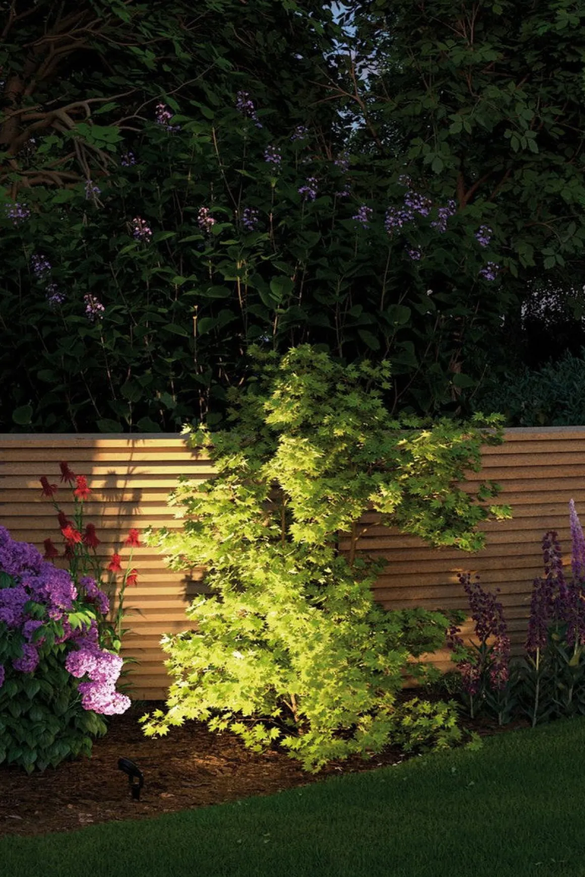 Plug & Shine Sting spot med spyd 6,4W 3000 Kelvin IP67 - 3 pakning utbyggingssett