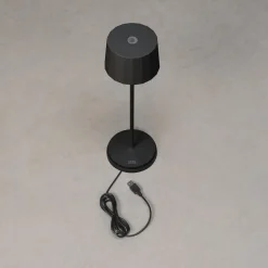 Positano bordlampe oppladbar utendørs IP54 - Svart