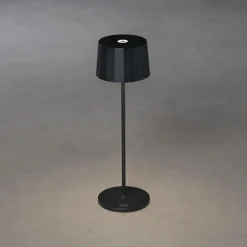 Positano bordlampe oppladbar utendørs IP54 - Svart