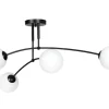 Pregos taklampe 4 lys - Svart/Opal