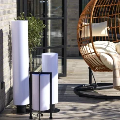 Pullert Sylinder 54 cm 6W - Garden24 - Svart