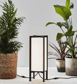 Pullert Sylinder 54 cm 6W - Garden24 - Svart