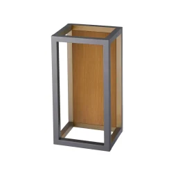 Quadrulo vegglampe utendørs 7,4W 3000 Kelvin IP55