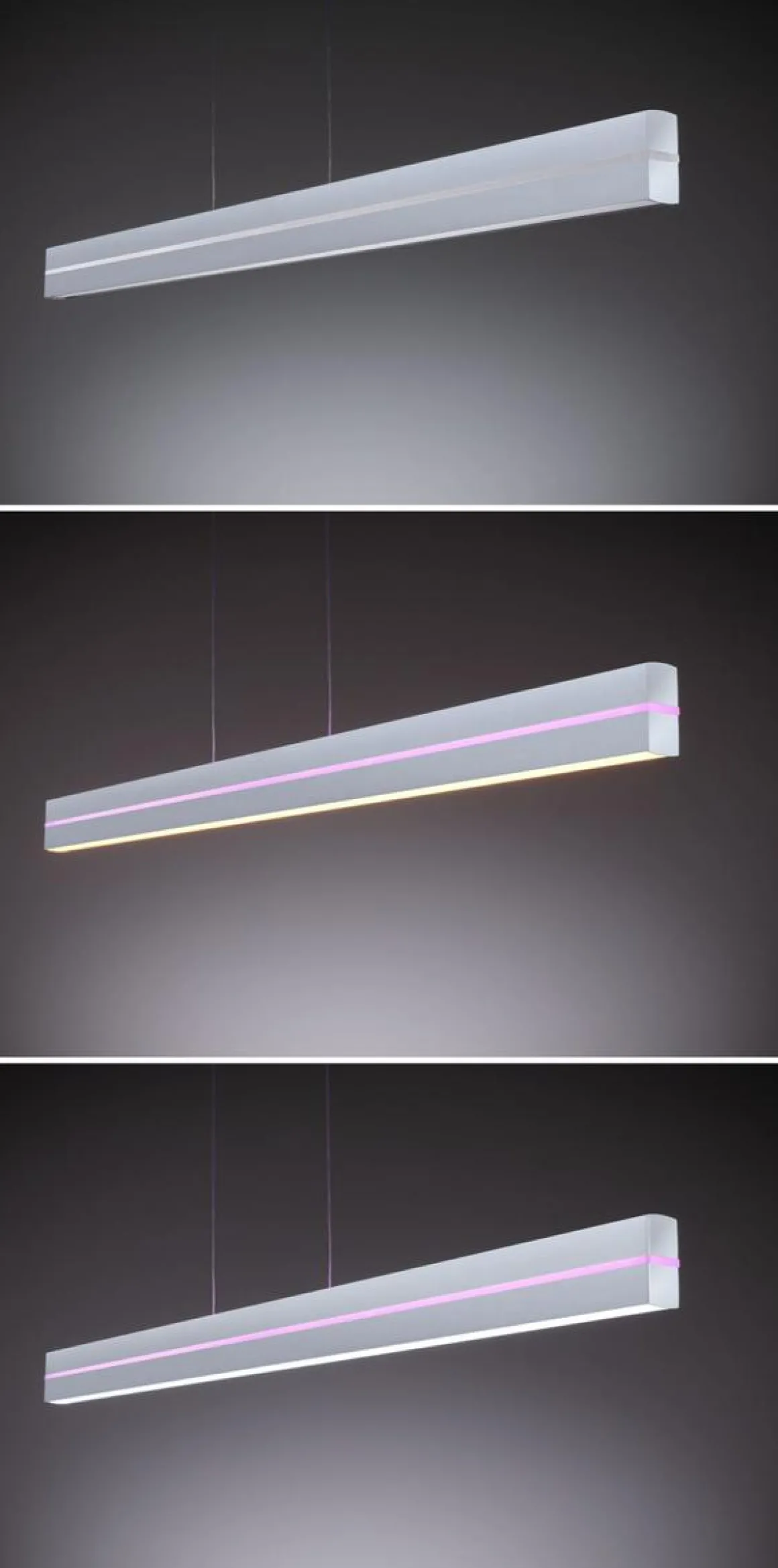 Raiko takpendel 19/6W 2700-6500 Kelvin RGB med fjernkontroll