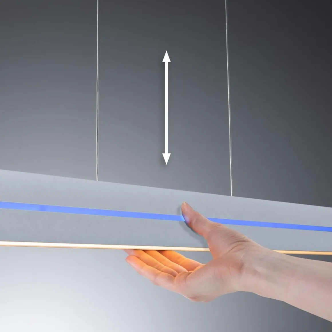 Raiko takpendel 19/6W 2700-6500 Kelvin RGB med fjernkontroll