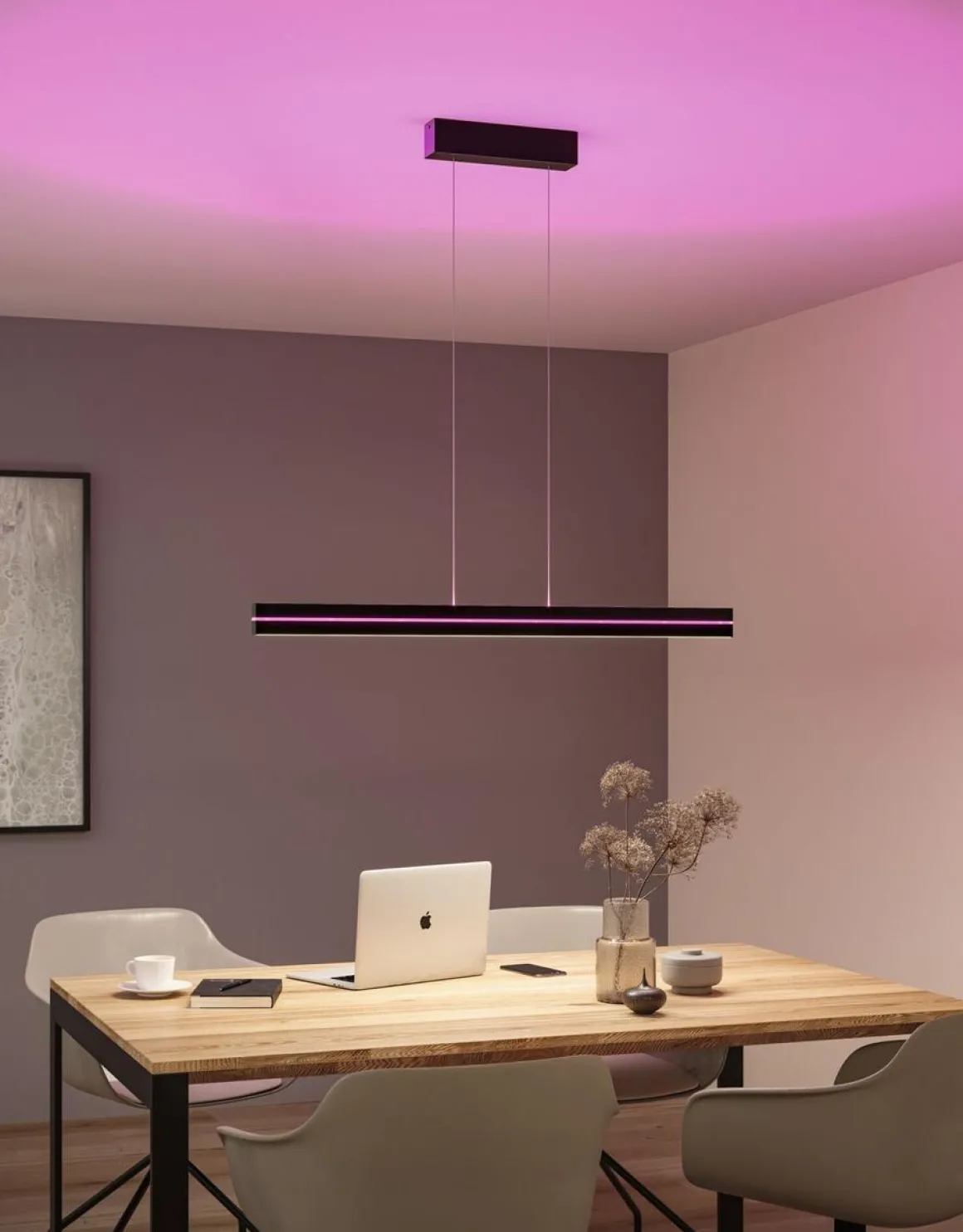 Raiko takpendel 19/6W 2700-6500 Kelvin RGB med fjernkontroll