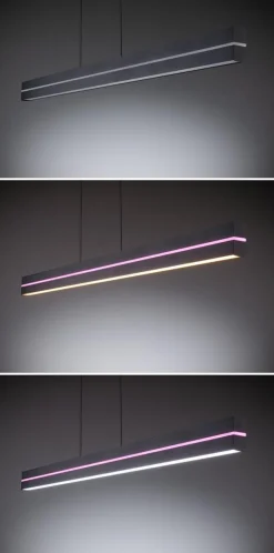 Raiko takpendel 19/6W 2700-6500 Kelvin RGB med fjernkontroll