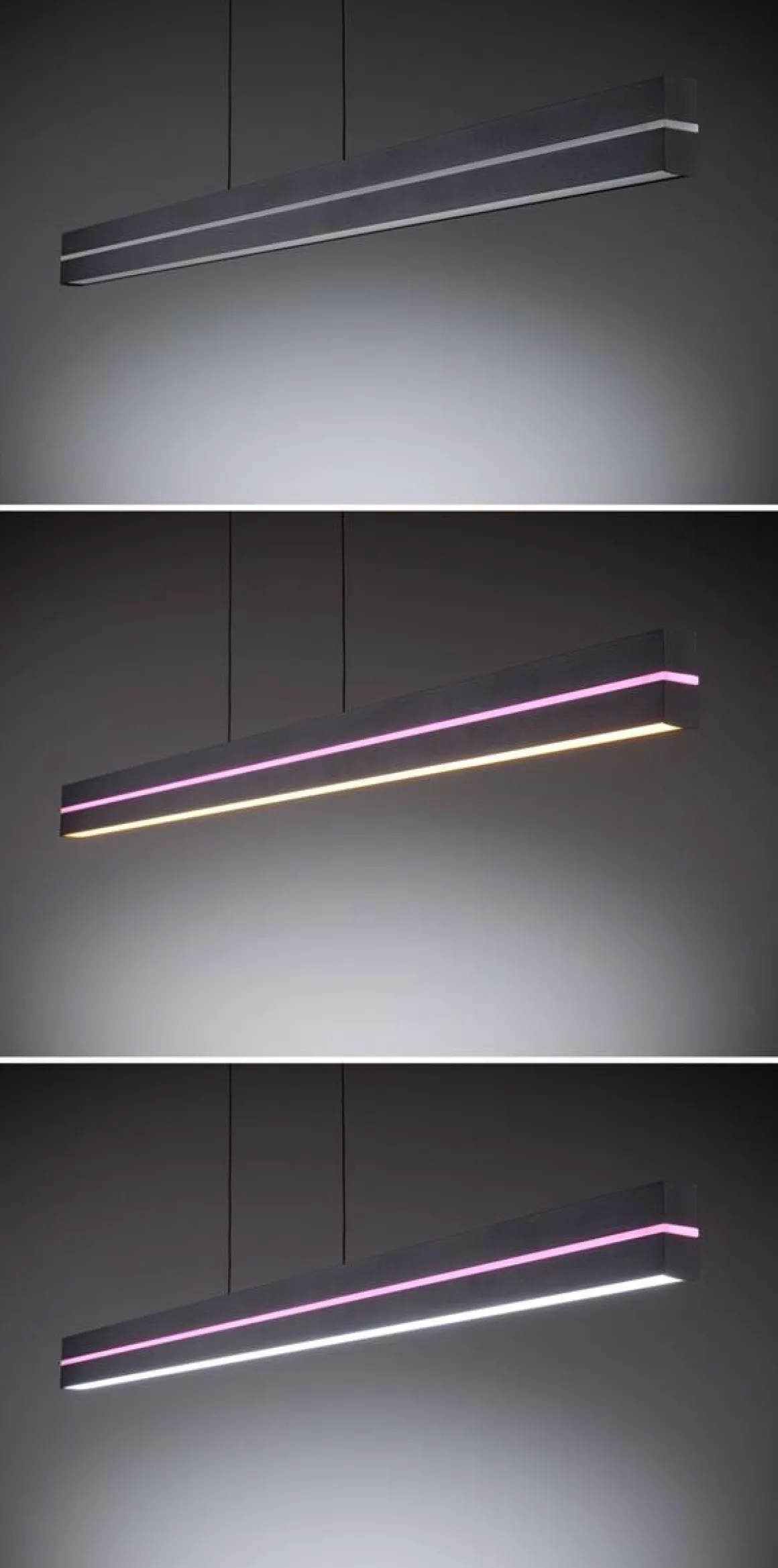 Raiko takpendel 19/6W 2700-6500 Kelvin RGB med fjernkontroll