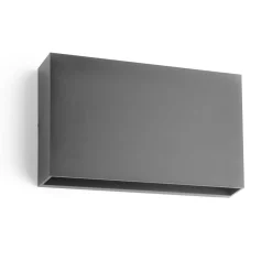 Rapido K1 vegglampe utendørs ned IP65 7W LED 3000K Dimbar - Grafitt grå