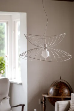 Ray takpendel 70 cm - Hvit