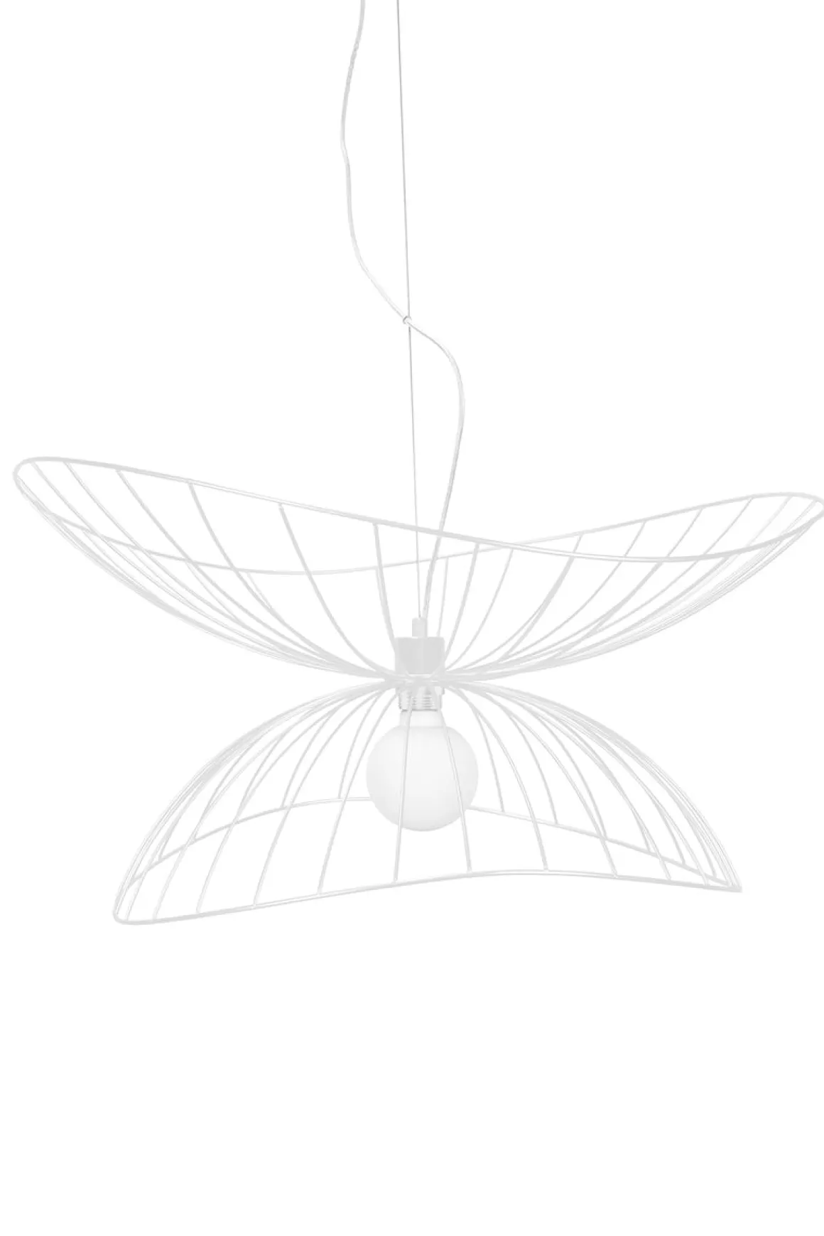 Ray takpendel 70 cm - Hvit