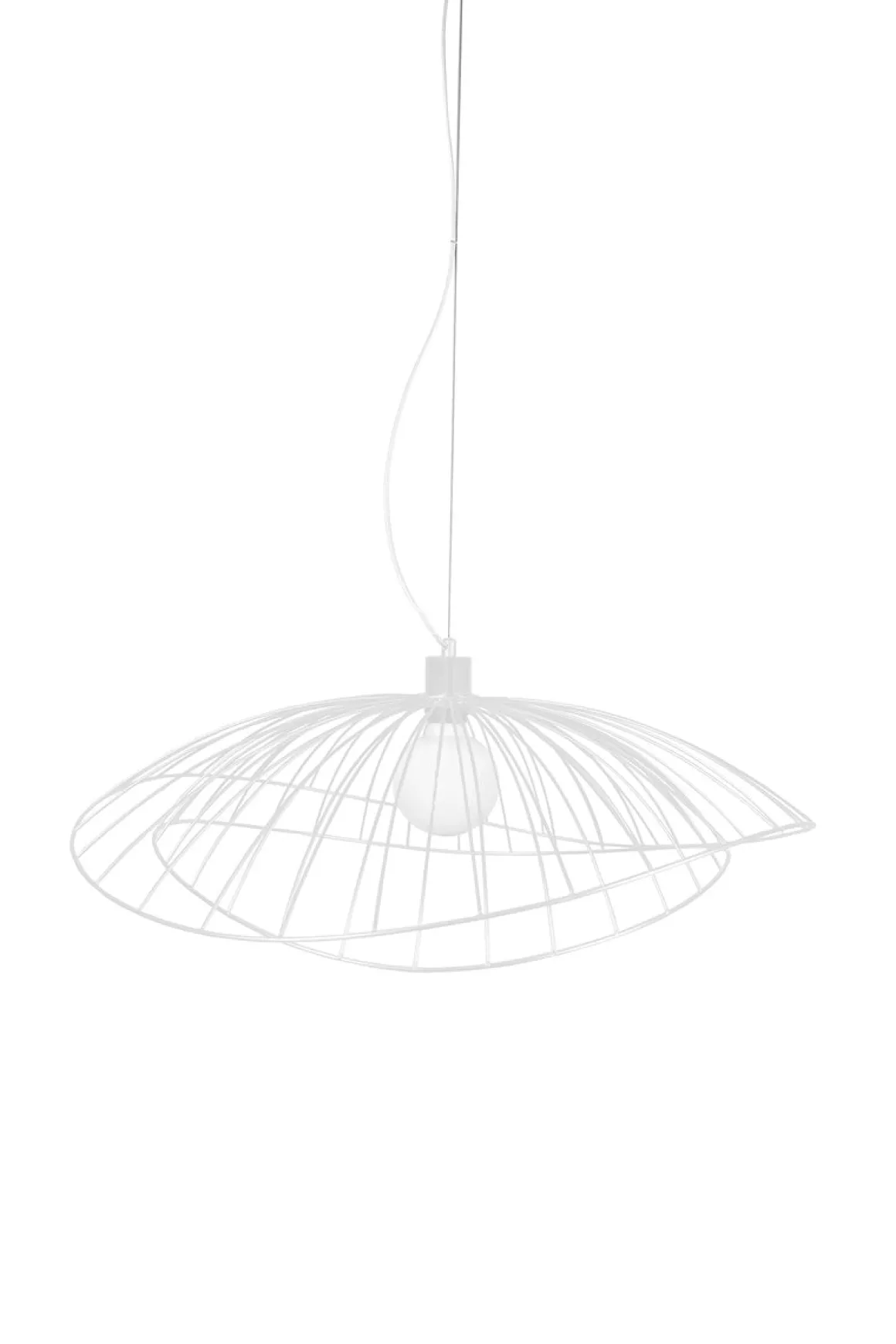 Ray takpendel 70 cm - Hvit