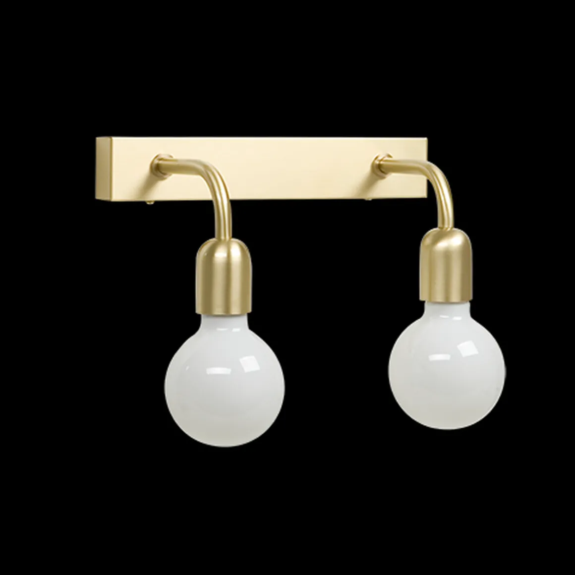 Regal dobbel vegglampe IP44 E27