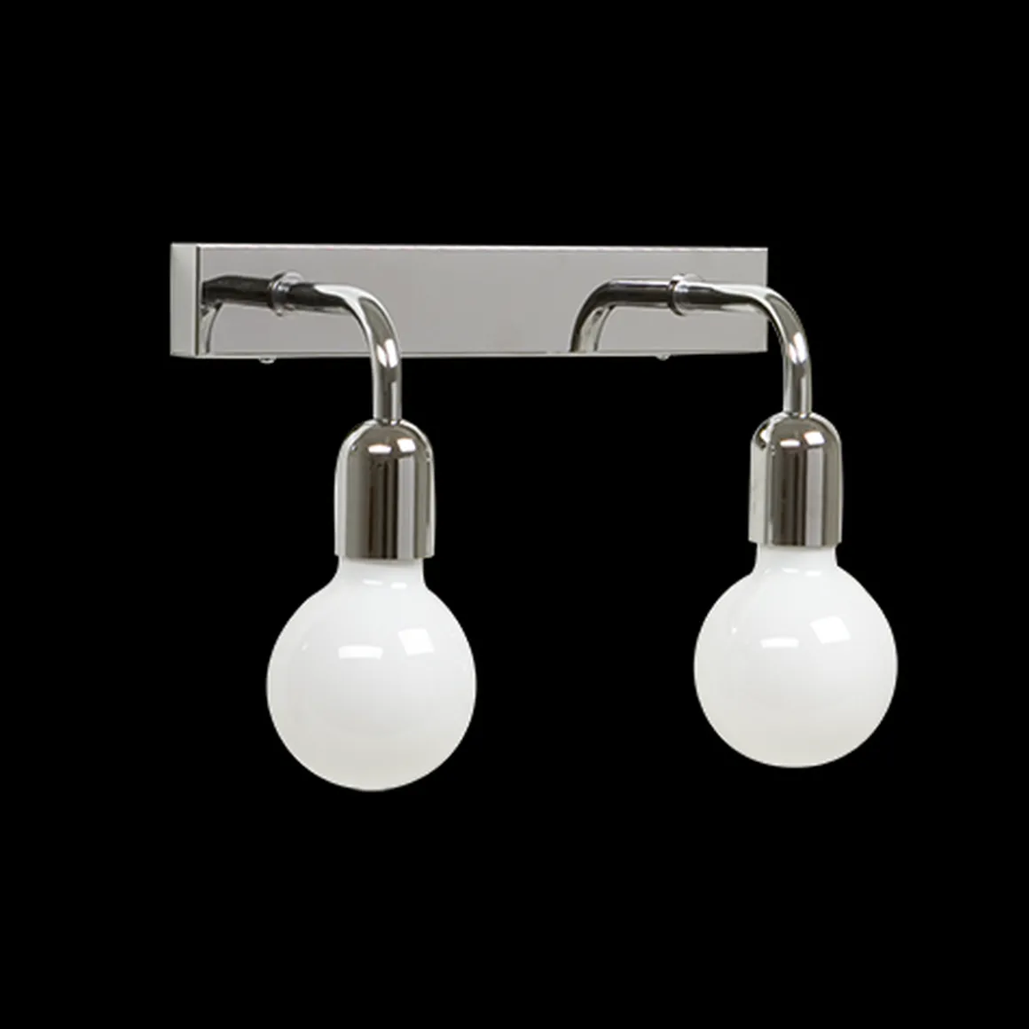 Regal dobbel vegglampe IP44 E27