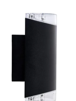 Ribe vegglampe opp/ned utendørs IP44 GU10 - Svart