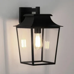 Richmond vegglampe 254 utendørs - Svart