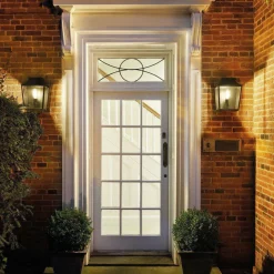 Richmond vegglampe 285 utendørs - Svart