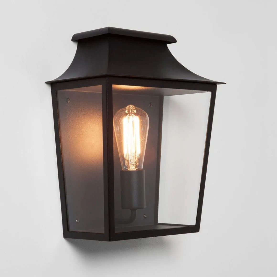 Richmond vegglampe 285 utendørs - Svart