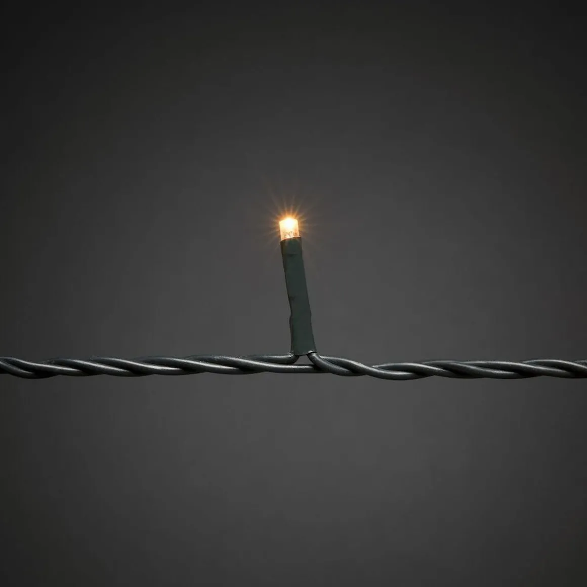 Ring slynge for juletre 5x50 LED 300 cm - Amber