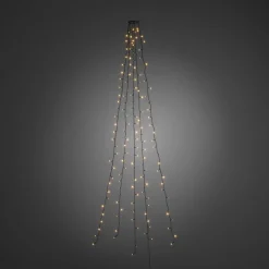 Ring slynge for juletre 5x40 LED 240 cm - Amber