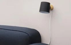 Rise vegglampe, Svart