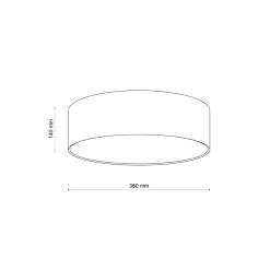 Rondo kids taklampe 38 cm